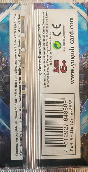 Booster - 'Néotempête des Ténèbres' (back)