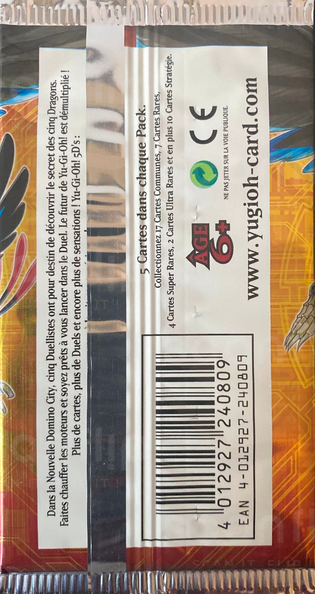 Booster - 'Pack du Duelliste - Crow' (back)
