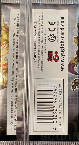 Booster - 'Force Dimensionnelle' (back)
