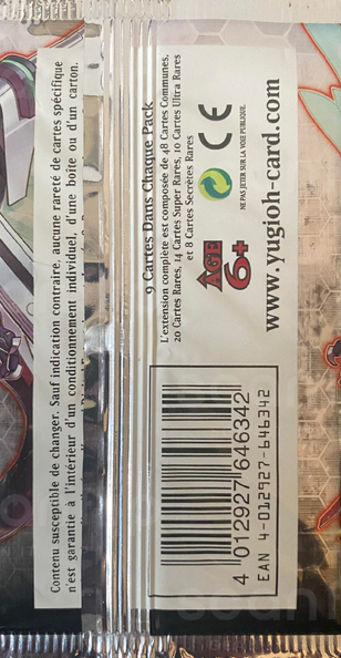 Booster - 'L'Attaque Sauvage' (back)