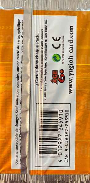 Booster - 'Paquet Turbo - Numéro Huit' (back)