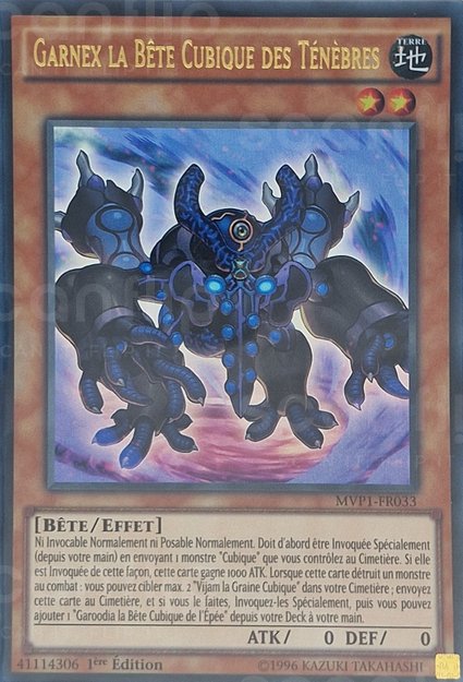 Garnex la Bête Cubique des Ténèbres