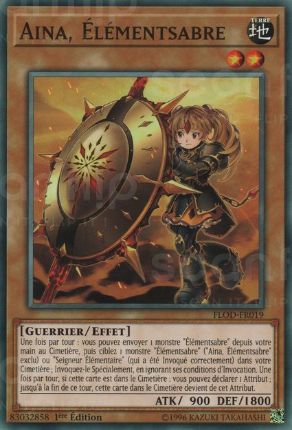 Aina, Élémentsabre
