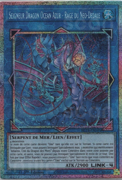 Seigneur Dragon Océan Azur - Rage du Néo-Dédale