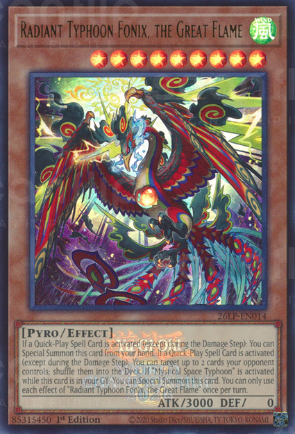Radiant Typhoon Fonix, the Great Flame