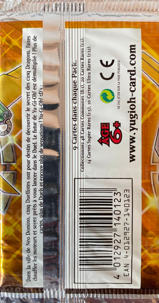 Booster - 'Rage des Guerriers' (back)