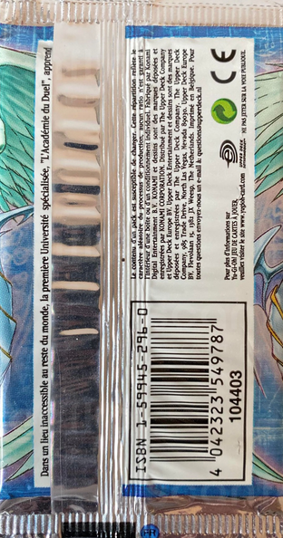 Booster - 'Évolution Tactique' (back)