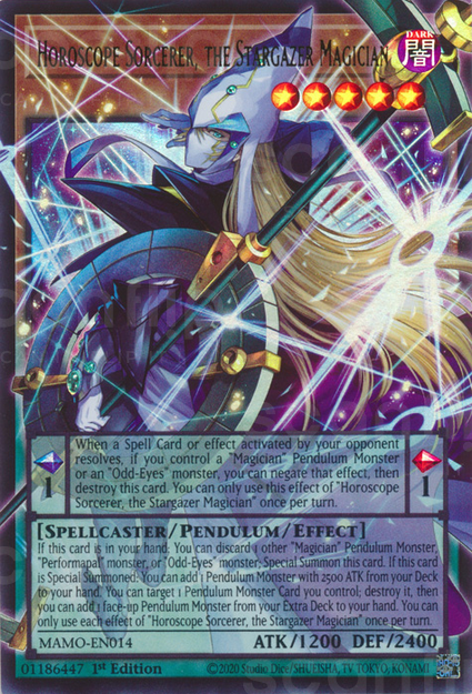 Horoscope Sorcerer, the Stargazer Magician
