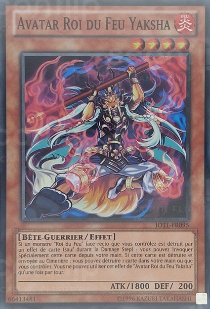 Avatar Roi du Feu Yaksha