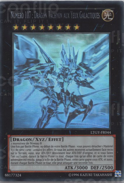 Numéro 107 : Dragon Tachyon aux Yeux Galactiques