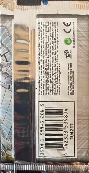 Booster - 'Pack du Duelliste - Aster Phoenix' (back)