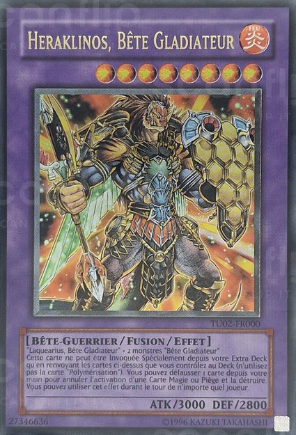 Heraklinos, Bête Gladiateur