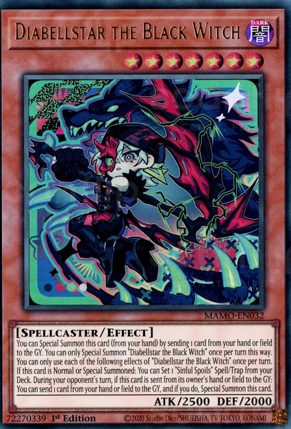 Diabellstar la Sorcière Sombre