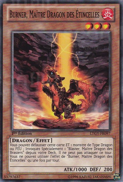 Burner, Maître Dragon des Étincelles