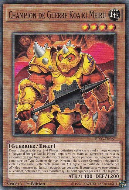 Champion de Guerre Koa'ki Meiru