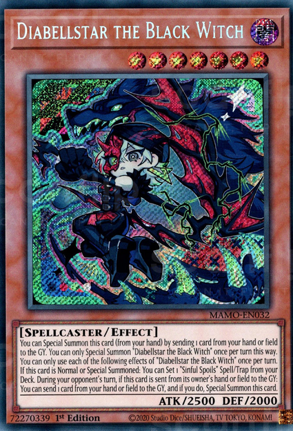 Diabellstar la Sorcière Sombre
