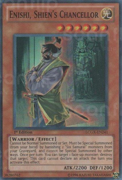 Enishi, Shien's Chancellor