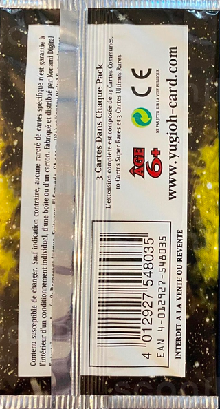 Booster - 'OTS Pack de Tournoi 6' (back)