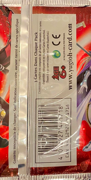 Booster - 'Pack Étoile ARC-V' (back)