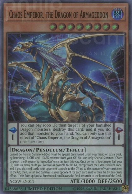 Chaos Emperor, the Dragon of Armageddon