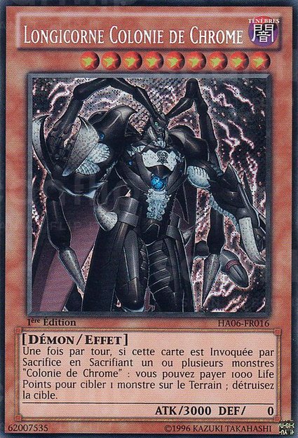 Longicorne Colonie de Chrome