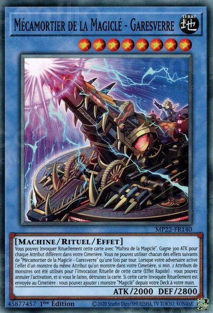 Mécamortier de la Magiclé - Garesverre