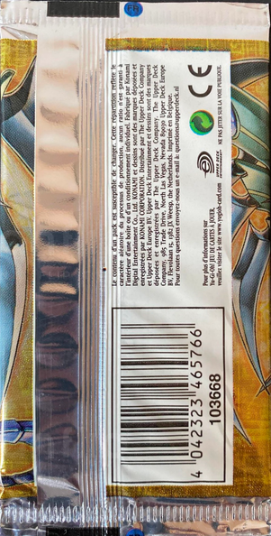 Booster - 'L'Impact des Cyberténèbres' (back)