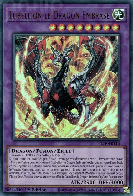 Lubellion le Dragon Embrasé