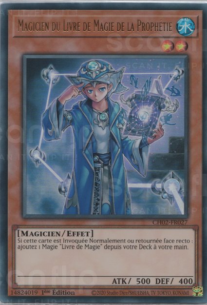 Magicien du Livre de Magie de la Prophétie