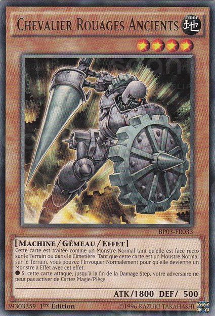 Chevalier Rouages Ancients