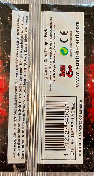 Booster - 'OTS Pack de Tournoi 7' (back)