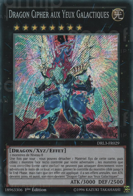 Dragon Cipher aux Yeux Galactiques