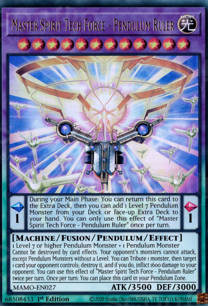 Force Tech Spirit Maîtresse - Souverain Pendule
