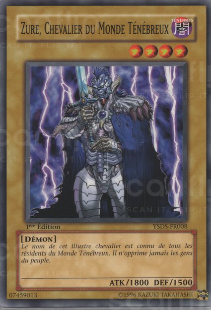 Zure, Chevalier du Monde Ténébreux