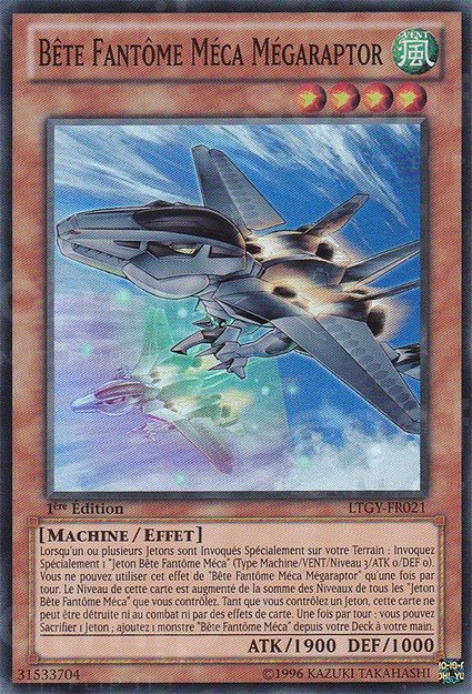 Bête Fantôme Méca Mégaraptor