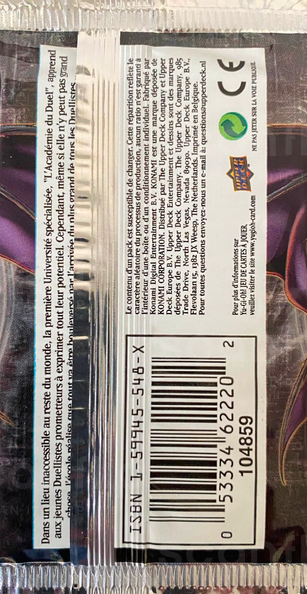 Booster - 'Ténèbres Fantômes' (back)