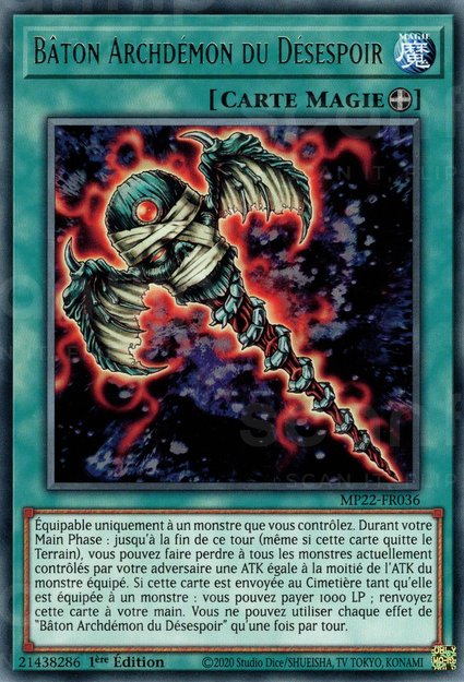 Bâton Archdémon du Désespoir