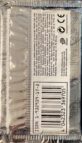 Booster - 'Genèse Ténébreuse 1' (back)