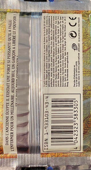 Booster - 'Sombre Révélation Volume 2' (back)