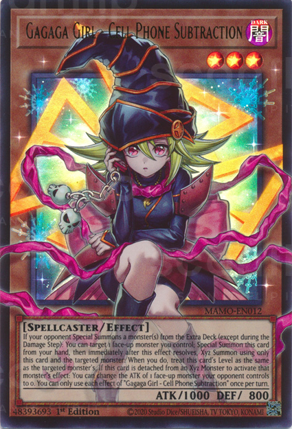 Gagaga Girl - Cell Phone Subtraction