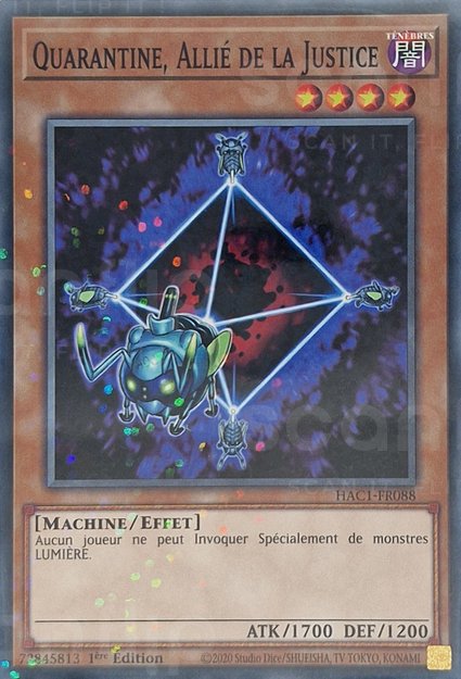 Quarantine, Allié de la Justice