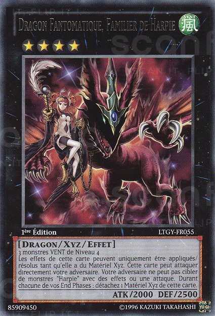 Dragon Fantomatique, Familier de Harpie