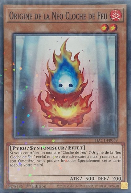 Origine de la Néo Cloche de Feu