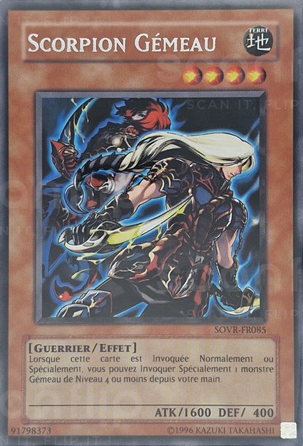 Scorpion Gémeau