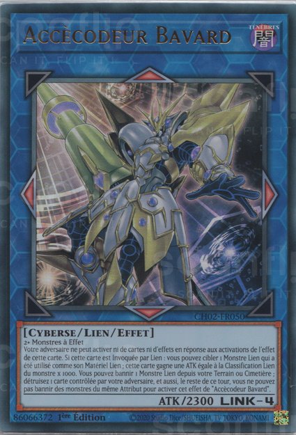 Accècodeur Bavard - Yu-Gi-Oh! - ScanFlip