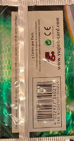 Booster - 'Pack Étoile 2013' (back)