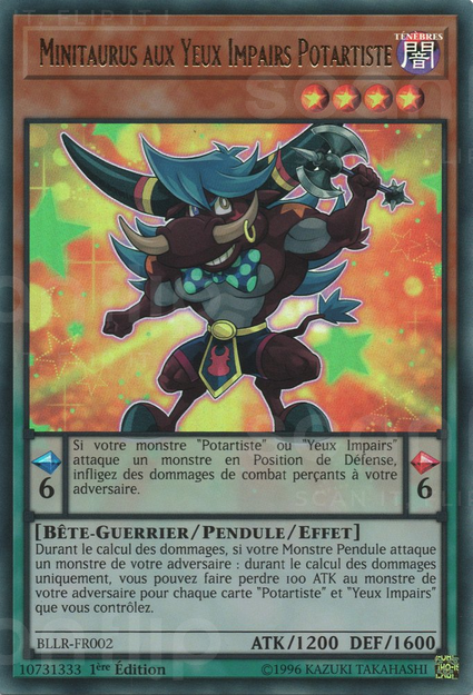 Minitaurus aux Yeux Impairs Potartiste