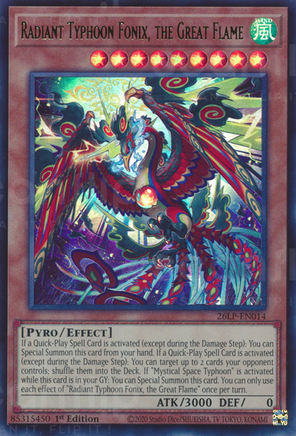 Radiant Typhoon Fonix, the Great Flame
