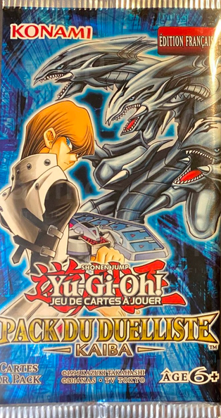 Booster - 'Pack du Duelliste - Kaiba' (back)