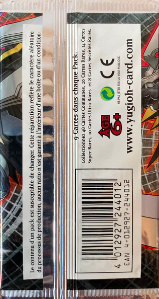 Booster - 'L'Ordre du Chaos' (back)